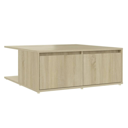 VidaXL vidaXL Coffee Table Sonoma Oak Engineered Wood Couch Center End Accent Table 2