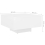 VidaXL vidaXL Coffee Table White Engineered Wood Couch Side Centre End Accent Table 7