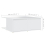 VidaXL vidaXL Coffee Table White Engineered Wood Couch Side Center End Accent Table 4