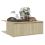 VidaXL vidaXL Coffee Table Sonoma Oak Engineered Wood Couch Center End Accent Table 4