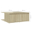 VidaXL vidaXL Coffee Table Sonoma Oak Engineered Wood Couch Center End Accent Table 5