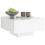 VidaXL vidaXL Coffee Table White Engineered Wood Couch Side Centre End Accent Table 4