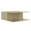 VidaXL vidaXL Coffee Table White and Sonoma Oak Engineered Wood Couch Accent Table 7