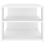VidaXL vidaXL Coffee Table White Engineered Wood Home End Side Center Accent Table 6