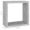 VidaXL vidaXL 4x Wall Cube Shelves Concrete Grey Storage Wall Hanging Floating Shelf 5