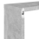 VidaXL vidaXL 4x Wall Cube Shelves Concrete Grey Storage Wall Hanging Floating Shelf 11