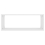 VidaXL vidaXL 4x Wall Shelf White Engineered Wood Wall-Mounted Floating Hanging Shelf 6