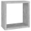 VidaXL vidaXL 4x Wall Cube Shelves Concrete Grey Storage Wall Hanging Floating Shelf 8
