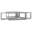 VidaXL vidaXL 4x Wall Shelf Concrete Grey Engineered Wood Wall-Mounted Floating Shelf 7