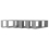 VidaXL vidaXL 6x Wall Shelf Concrete Grey Engineered Wood Wall-Mounted Floating Shelf 8