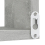 VidaXL vidaXL 2x Wall Corner Shelf Concrete Grey Engineered Wood Hanging Shelf Unit 5