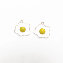 100pcs Poached Egg Sheet Pan Bears Paws Alloy Pendant Bracelet Hair Accessories Accessories