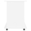 VidaXL vidaXL Rolling Cabinet White Engineered Wood Drawer Rolling Office Cabinet 6