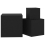 VidaXL vidaXL 3x Side Tables Black Engineered Wood Living Room End Sofa Accent Table 8
