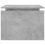 VidaXL vidaXL Coffee Table End Table Accent Side Table Concrete Grey Engineered Wood 7