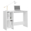 VidaXL vidaXL Notebook Desk White Engineered Wood Laptop Workstation Computer Desk 6
