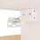 VidaXL vidaXL Wardrobe White Engineered Wood Home Storage Hanging Clothes Organiser 9