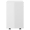 VidaXL vidaXL Rolling Cabinet High Gloss White Engineered Wood Drawer Rolling Cabinet 6