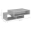 VidaXL vidaXL Coffee Table Concrete Grey Engineered Wood Living Room Couch Sofa Table 4