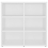 VidaXL vidaXL Schuhregale 2 Stk. Weiß 52,5x30x50 cm 7
