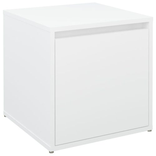 VidaXL (White) vidaXL Box Drawer Hall Tool Box Chest Organiser Storage Case Engineered Wood 2