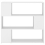 VidaXL vidaXL Book Cabinet Room Divider White Privacy Screen Bookcase Storage Rack 6