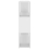 VidaXL vidaXL Book Cabinet Room Divider White Privacy Screen Bookcase Storage Rack 7