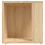 VidaXL vidaXL Side Table Sonoma Oak Engineered Wood Corner Cabinet End Sofa Table 7