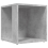 VidaXL vidaXL Side Table Concrete Grey Engineered Wood Corner Cabinet End Sofa Table 3