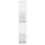 VidaXL vidaXL Book Cabinet Room Divider White Privacy Screen Bookcase Storage Rack 7
