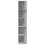 VidaXL vidaXL Corner Cabinet Concrete Grey Engineered Wood Standing Storage Cabinet 7