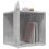 VidaXL vidaXL Side Table Concrete Grey Engineered Wood Corner Cabinet End Sofa Table 4