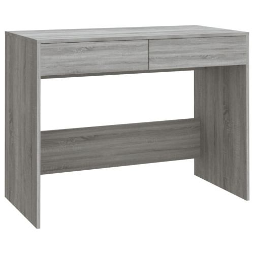 VidaXL (grey sonoma) vidaXL Desk Home Office Working Writing Table Computer Desk Engineered Wood 2