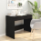 VidaXL (black) vidaXL Desk Home Office Working Writing Table Computer Desk Engineered Wood 4