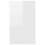 VidaXL (high gloss white) vidaXL Sideboard with 3 Drawers Cupboard Cabinet Highboard Engineered Wood 7