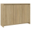 VidaXL (sonoma oak) vidaXL Sideboard Storage Cupboard Cabinet Buffet Highboard Engineered Wood 3