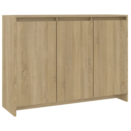 VidaXL (sonoma oak) vidaXL Sideboard Storage Cupboard Cabinet Buffet Highboard Engineered Wood 2
