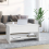 VidaXL (white) vidaXL Coffee Table Engineered Wood Couch Centre Accent Table Multi Colours 5