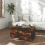 VidaXL (smoked oak) vidaXL Coffee Table Chipboard Centre End Side Couch Sofa Table Multi Colours 4