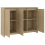 VidaXL (sonoma oak) vidaXL Sideboard Storage Cupboard Cabinet Buffet Highboard Engineered Wood 6