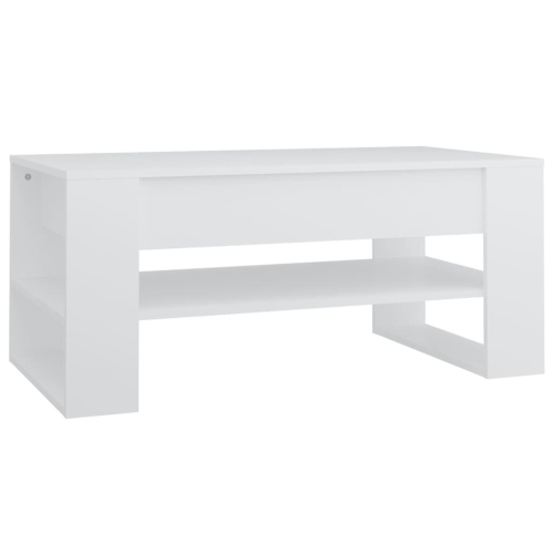 VidaXL (white) vidaXL Coffee Table Engineered Wood Centre Side Table Furniture Multi Colours 2