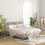 VidaXL (concrete grey) vidaXL Bed Headboard Bedroom Bed Header Decorative Headboard Engineered Wood 4
