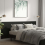 VidaXL (black) vidaXL Wall Headboard Bed Header Bedroom Wall Bed Headboard Engineered Wood 5