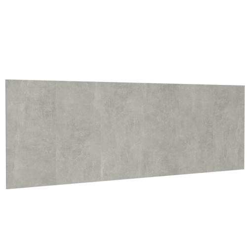 VidaXL (concrete grey) vidaXL Wall Headboard Bed Header Bedroom Wall Bed Headboard Engineered Wood 2