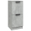 VidaXL (Concrete grey, 1) vidaXL Sideboards Cupboard Storage Cabinet Home Organiser Engineered Wood 3