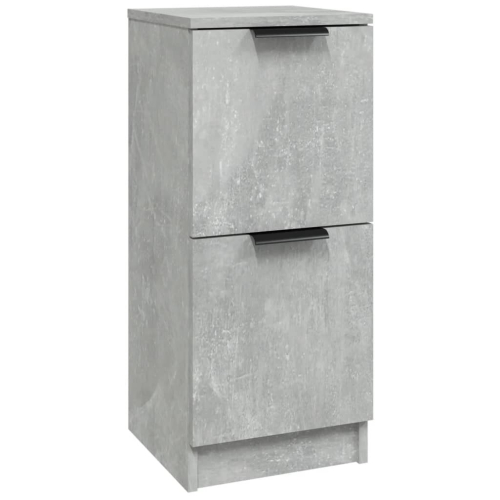 VidaXL (Concrete grey, 1) vidaXL Sideboards Cupboard Storage Cabinet Home Organiser Engineered Wood 2