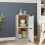 VidaXL (Concrete grey, 1) vidaXL Sideboards Cupboard Storage Cabinet Home Organiser Engineered Wood 4