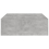 VidaXL vidaXL Coffee Table Concrete Grey Engineered Wood Indoor Couch End Sofa Table 5
