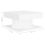 VidaXL vidaXL Coffee Table White Engineered Wood Living Room Couch End Sofa Table 6
