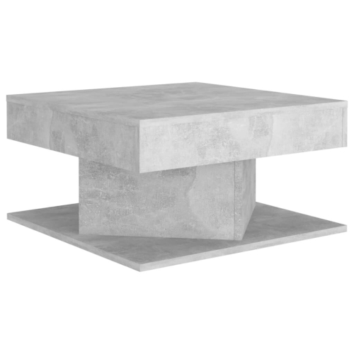 VidaXL vidaXL Coffee Table Concrete Grey Engineered Wood Living Room Couch Sofa Table 2